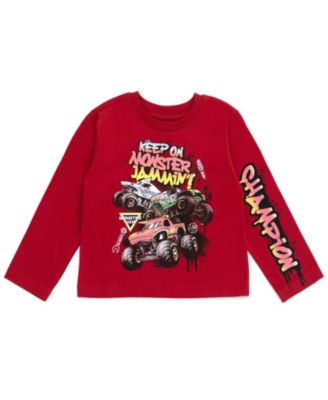 Boys T-Shirt and Fleece Jogger Pants Outfit Set