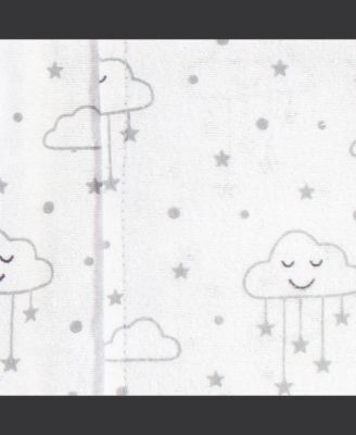 Girls Cotton Poly Flannel Burp Cloths Multipack