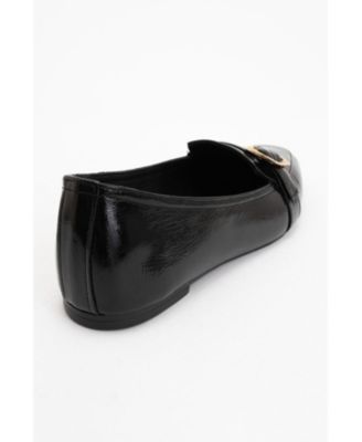 Women's Zarina Leather Pointed Toe Flats