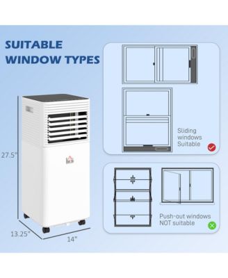 10000 BTU Mobile Air Conditioner for Cooling and Dehumidifying