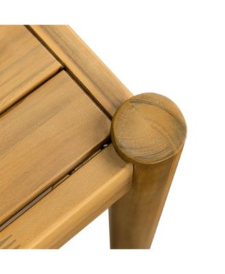 Streamdale Spacious and Durable Acacia Wood Dining Table for Gatherings and Enjoyable Dining Experiences