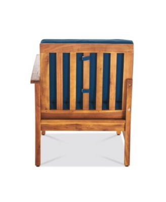 Streamdale Modular Acacia Wood 7-Piece Outdoor Sectional Set