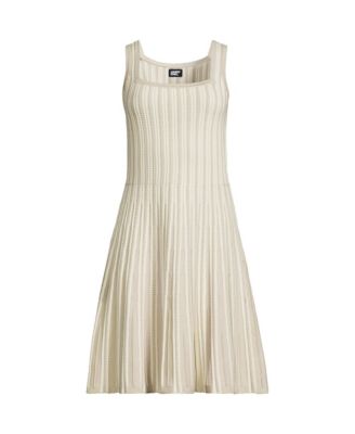 Women's Square Neck Above Knee Sweater Dress