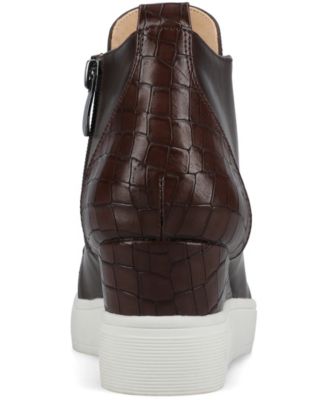 Women's Clara Inside Zip Wedge Sneakers