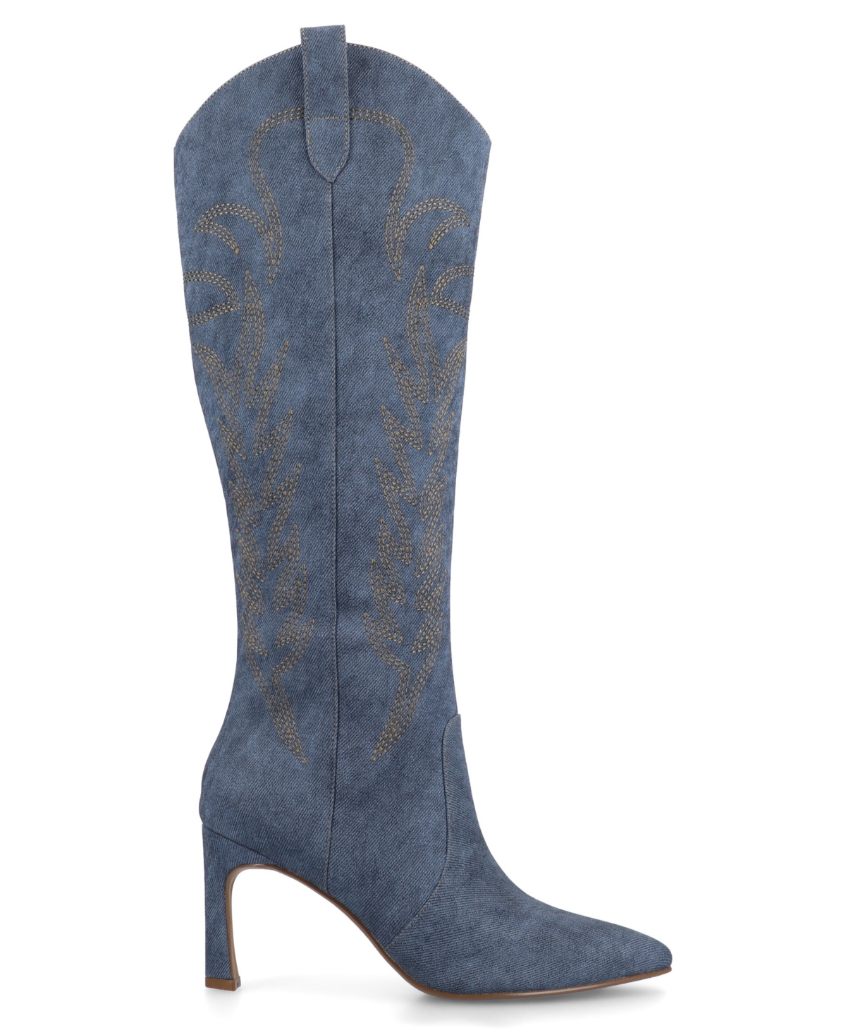 Journee Collection Journee Womens Laramie Knee High Western Boots