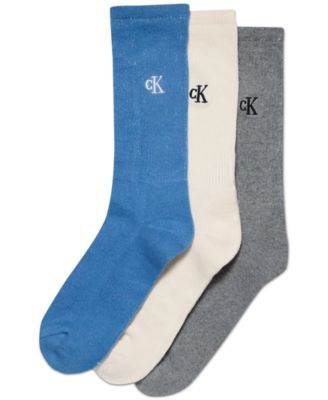 Calvin Klein - Men's Cushioned Crew Socks, 3-Pack