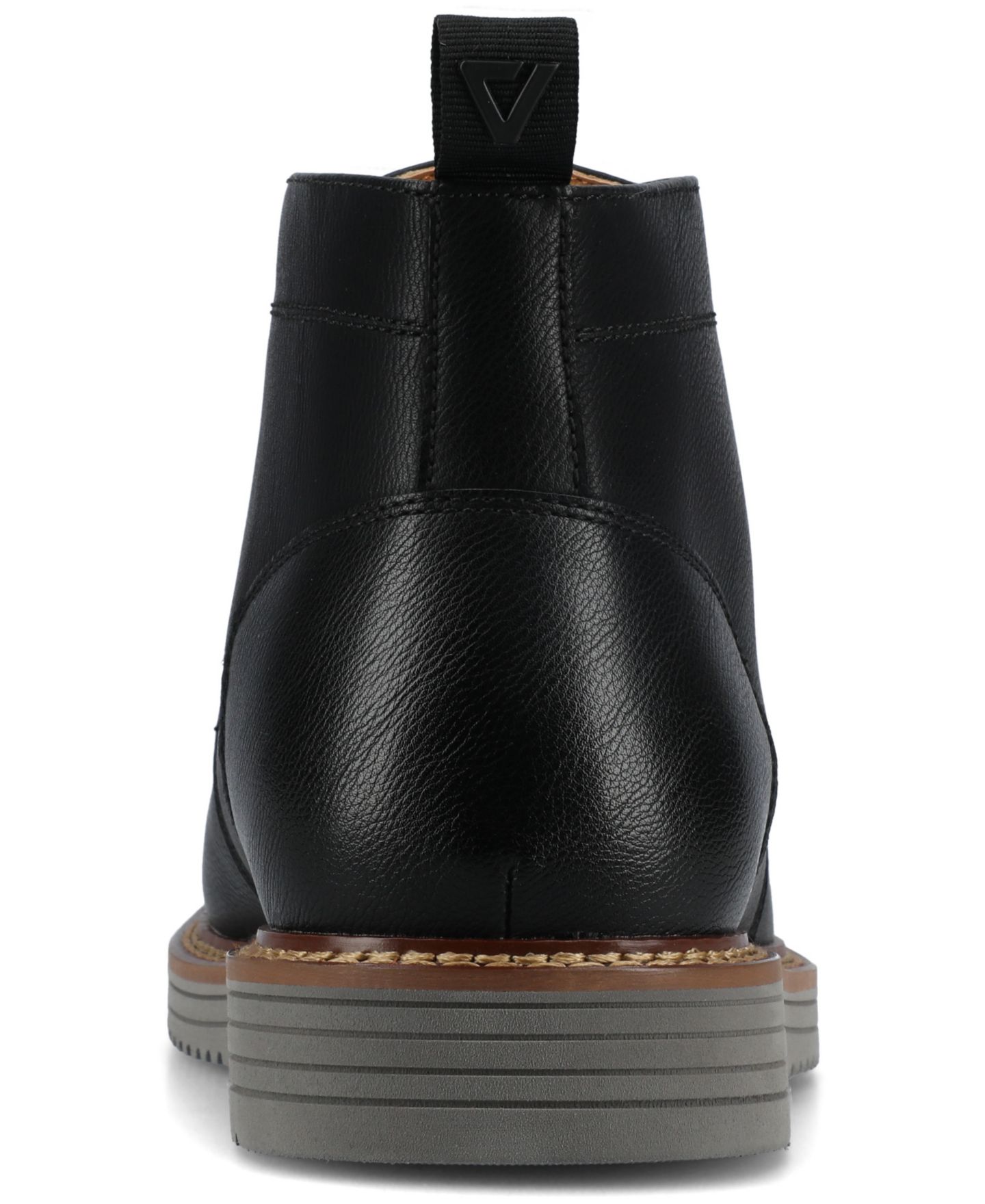 Мужские ботинки Vance Co. Stratton Comfort Chukka Boot, цвет: Чёрный — фото 3