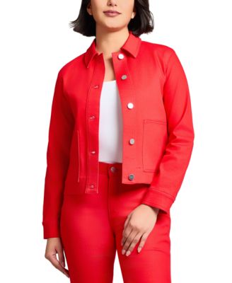 Jones New York - Women's Patch-Pocket Denim Jacket