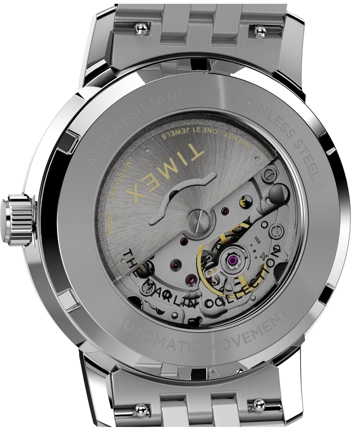 Timex Marlin Automatic 40mm In Silver Tone