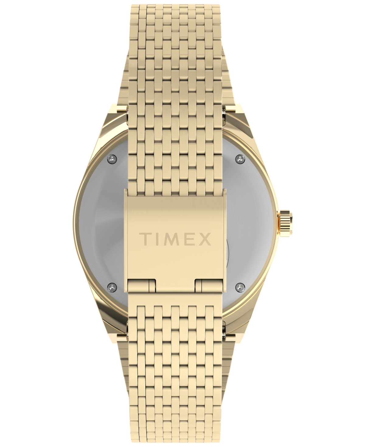 Timex Q Falcon Eye Chronograph 40mm In Gold Tone