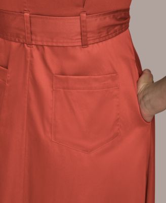 Donna Karan New York Women's Cotton Shirt Dress