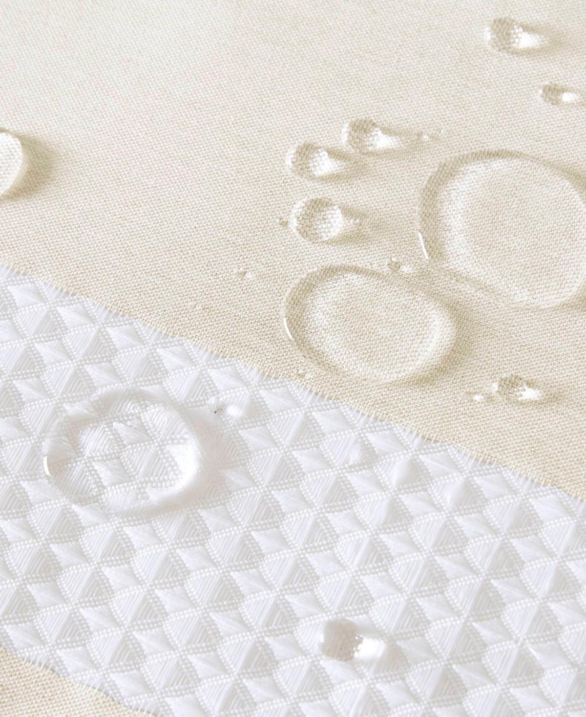 Madison Park Spa Waffle 3M-Scotchgard Shower Curtain