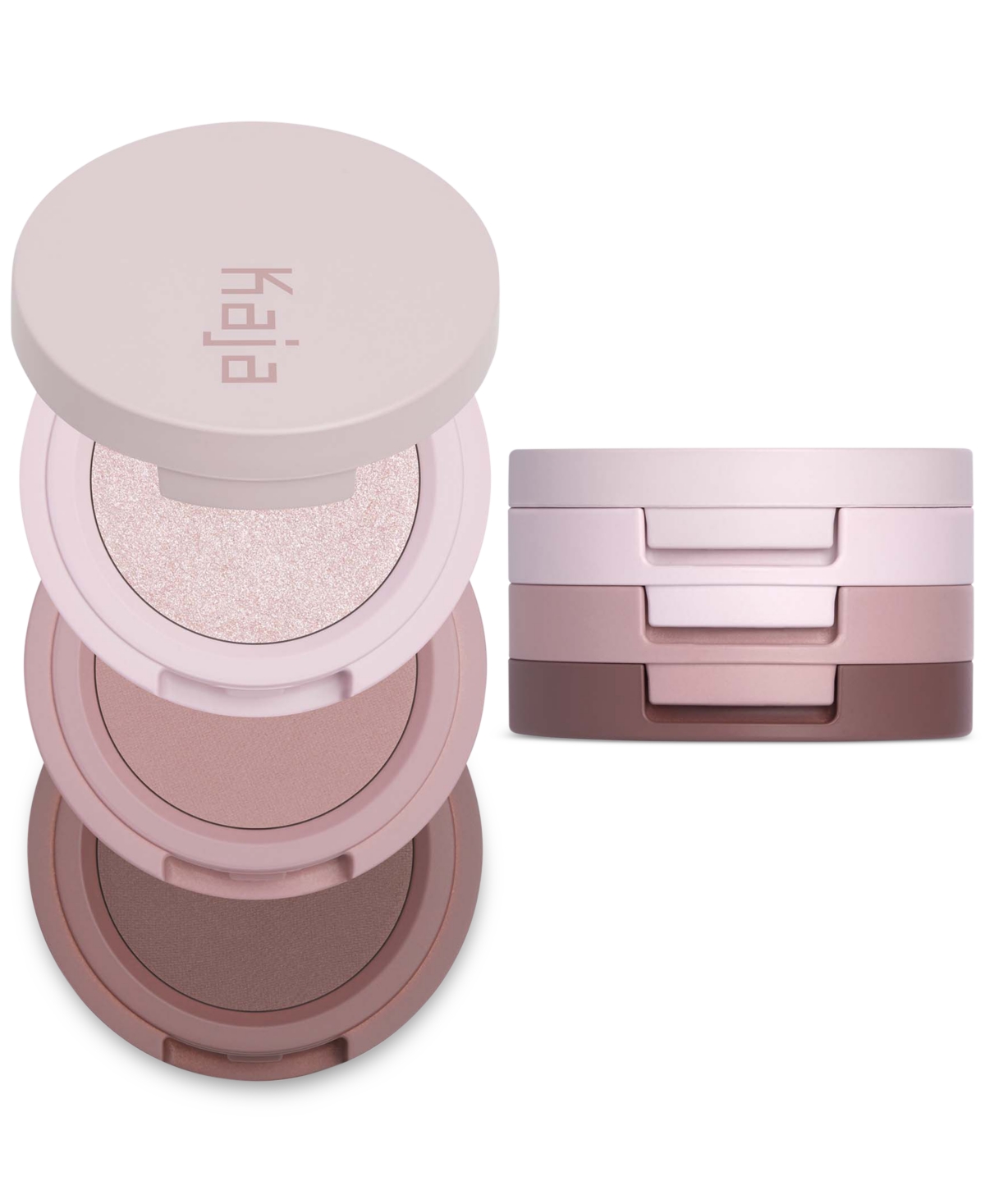 Kaja Eye Bento Bouncy Eyeshadow Trio In Rose Macaron