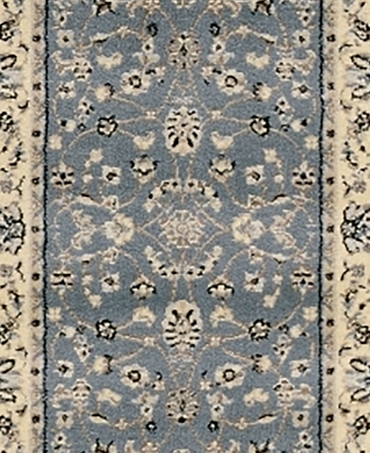 Km Home Pesaro 1596 2'2" X 7'7" Runner Area Rug In Gray,blue