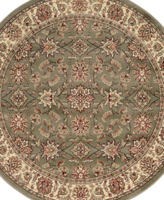 Mink Home CLOSEOUT! Pesaro 1592 5'3"x5'3" Round Area Rug