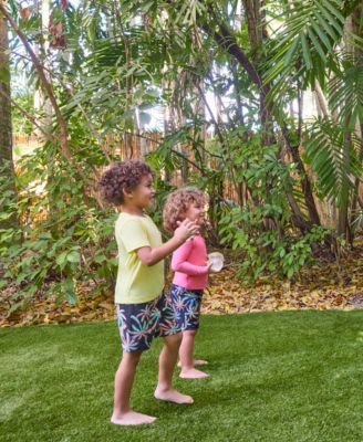 Toddler Boys Rash Guard Top & Swim Shorts, 2 Piece Set