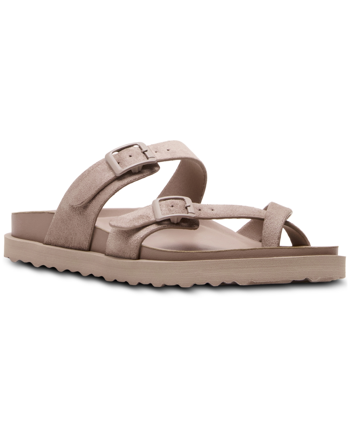 Mauii Strappy Footbed Sandals - Mushroom