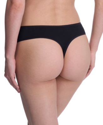 Women's 3-Pk. Bliss Bare Cotton Thong Underwear 771346MP