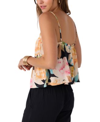 Juniors' Decla Woven Tank Top