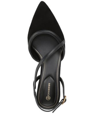 Women's Briellaa Kitten Heel Asymmetrical Pumps, Created for Macy's