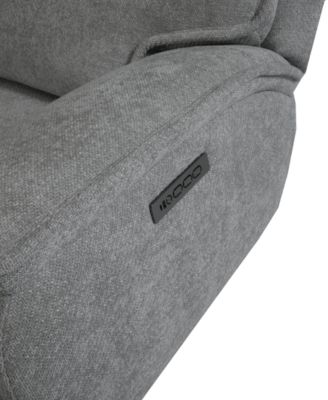 Ozryn 2-Pc. Fabric Sofa with 2 Power Motion Chairs, Exclusively at Macy's