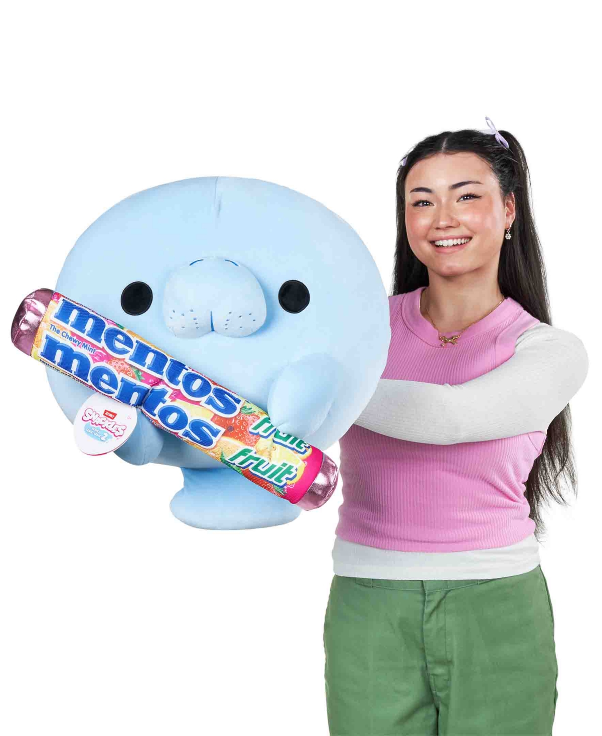 Snackles Series 2 16" Sea Cow And Mentos Fruit Plush In No Color