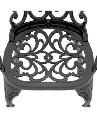 Streamdale (Cushions In Random Colors)7-Piece Set Of Cast Aluminum Patio Furniture