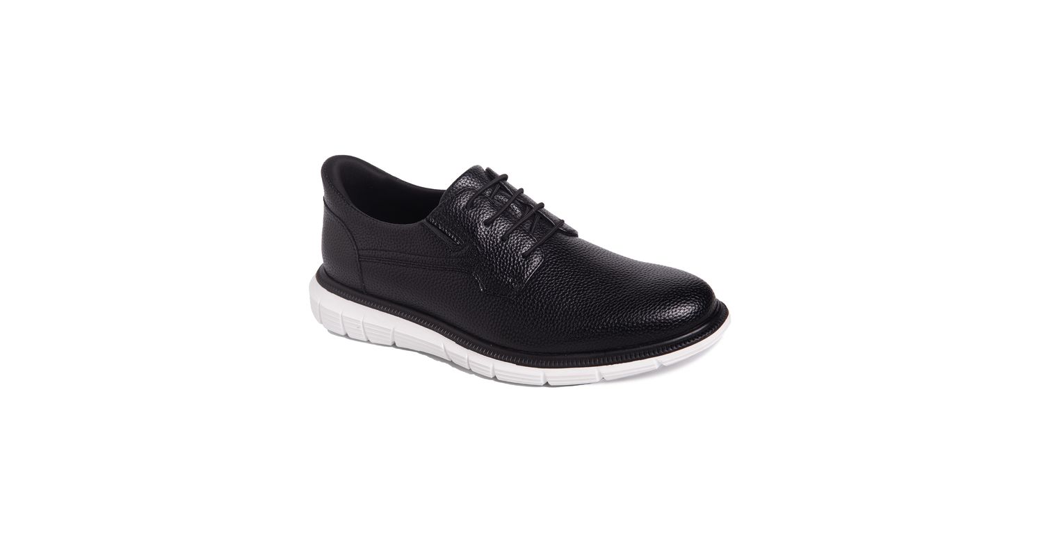 Men's Cloud Street Hands-Free Slip On Lightweight Leather Oxfords