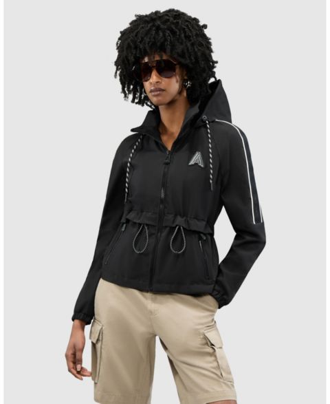 Женские куртки Alpenhaus Women's Enneth Hooded Windbreaker with Adjustable waist