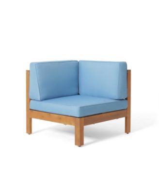 Streamdale Acacia Wood Outdoor Sectional Sofa Set