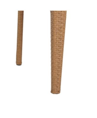 Streamdale Stackable Rattan Patio Chairs - Set of 2