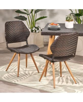 Streamdale Wicker Patio Dining Chairs - Stylish & Durable Outdoor Seating