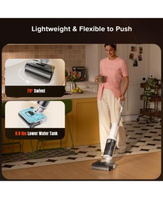 F25 RT Cordless Wet Dry Vacuum Cleaner, Lightweight Floor Washer with 20,000 PA Suction Power,Self-Cleaning &amp; Drying, Edge Cleaning