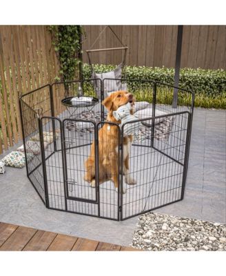 Heavy Duty 40" Dog Pens Outdoor Dog Fence Dog Playpen for Large Dogs