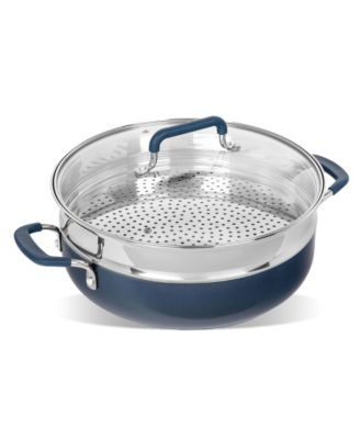 nonstick 5.5 Quart Everyday Pan with Steamer