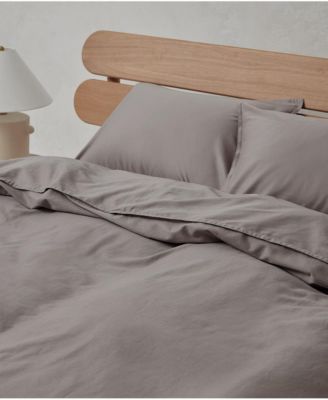 Organic Cotton Room Service Sateen Duvet Cover - Full/Queen