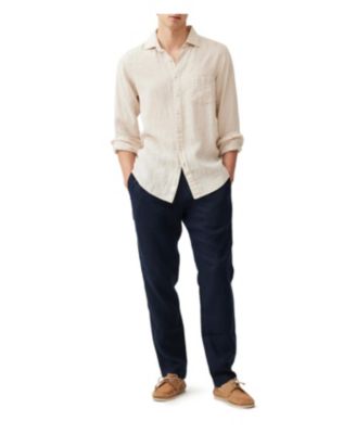 Men's Coromandel Linen Long Sleeve Slim Fit Shirt