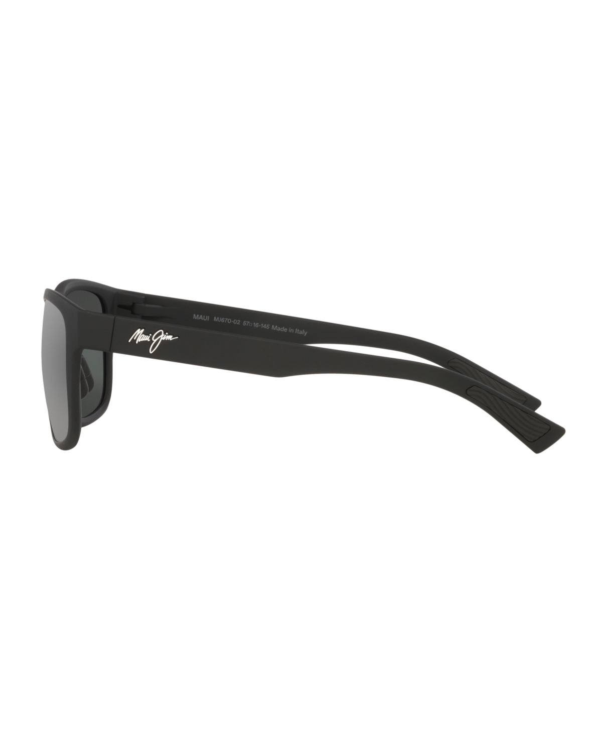Maui Jim Men's Puakea Polarized Sunglasses, Mj000786 In Black Matte