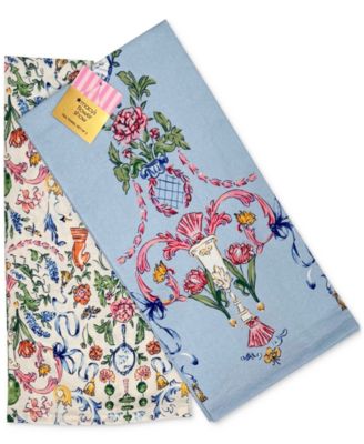 Macy's - Flower Show 2-Pc. Tea Towel Set, Exclusively at Macy's