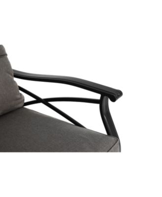 Streamdale 3pc Outdoor Swivel Rocker Set, Table, 2 Chairs, 350lb Cap