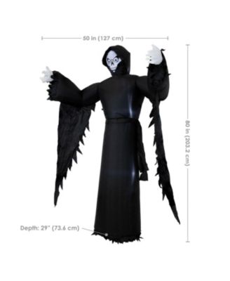 Grisly Grim Reaper Halloween Inflatable - 6.67' H
