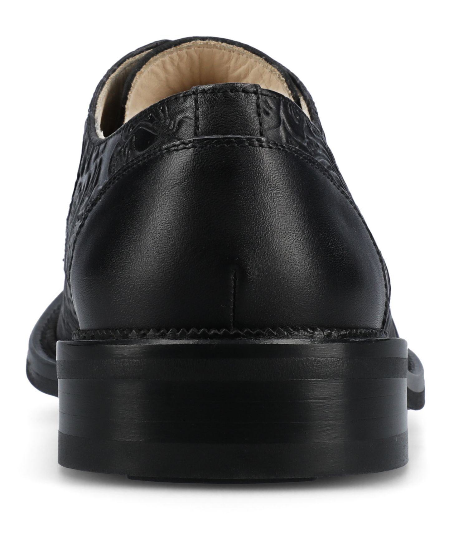 Мужские туфли Taft Rome Lace Up Dress Shoe, цвет: Чёрный — фото 3