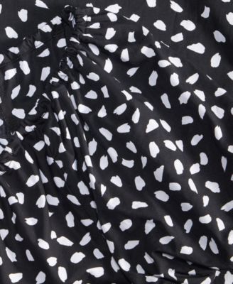 Women's Puff-Sleeve Midi Dress, Exclusively at Macy's