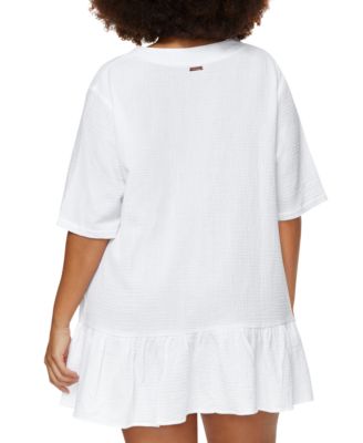 Trendy Plus Size Sol Cotton Cover-Up