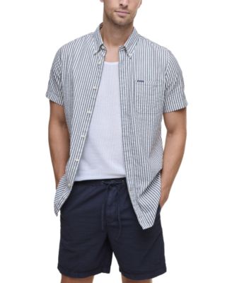 Men's Relaxed-Fit Seersucker Shorts