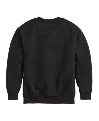 Big Boys Americana Flag Fish Graphic Fleece T-Shirt