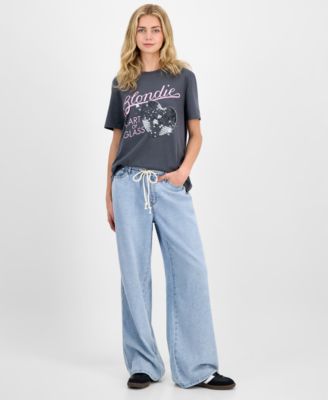 Juniors' Blondie Graphic-Print T-Shirt