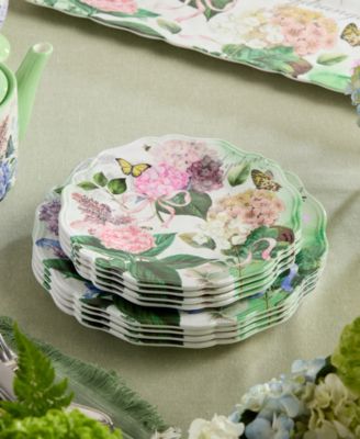 Garden Path Melamine 4-Pc. Salad Plates, Service For 4
