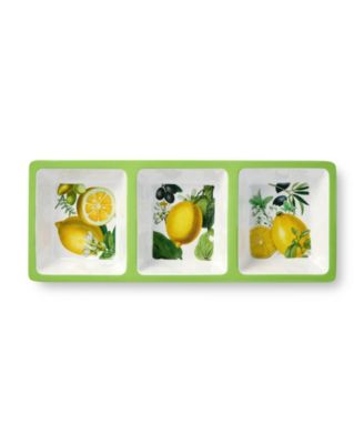 Limone Melamine 3-Piece Hostess Set