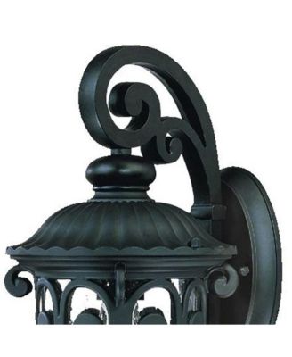 Dark Brown Hanging Goblet Wall Light